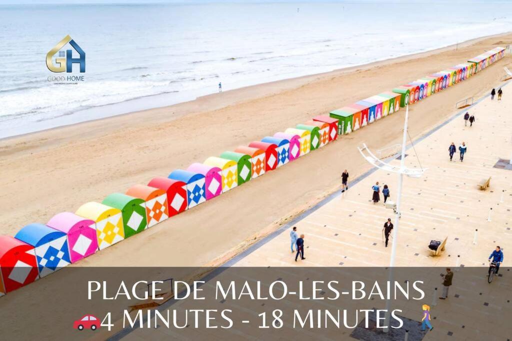 *L'Ecrin De Ronsard*Plage & Centre-Ville Дюнкерк Экстерьер фото